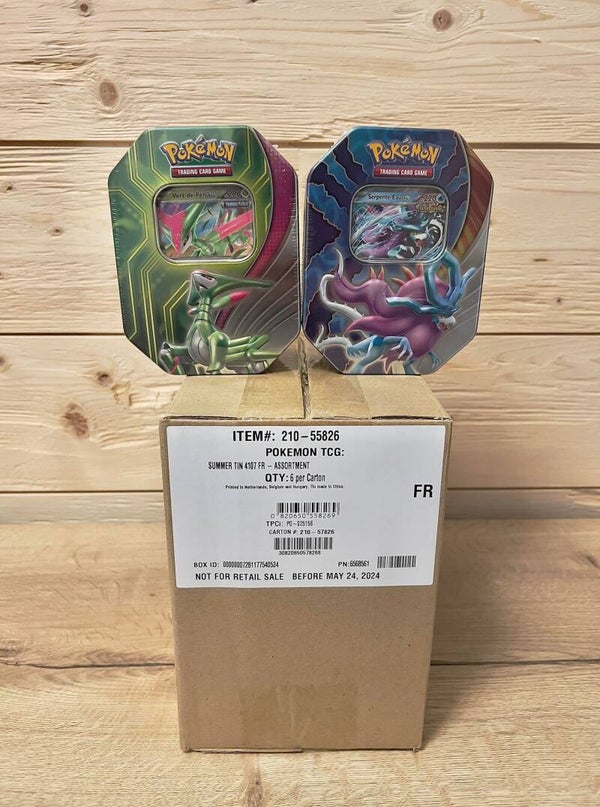 Case scellée de 6 Pokébox Choc Paradoxe