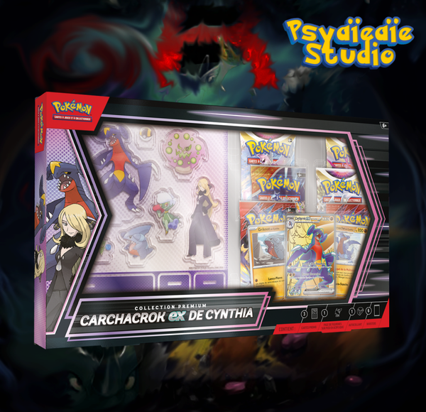 Coffret Collection Premium Carchakrok EX de Cynthia