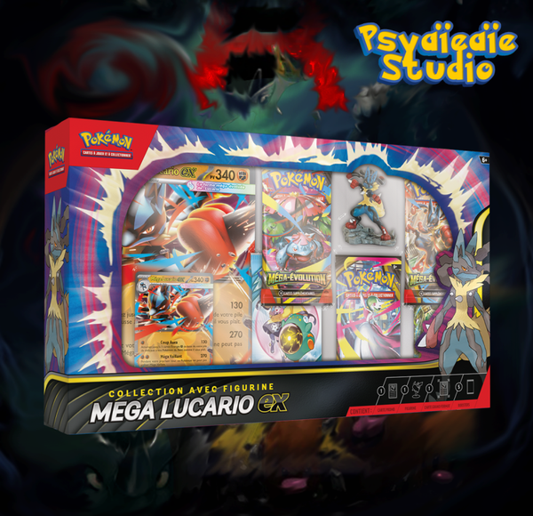 Coffret Collection Premium Figurine Méga-Lucario EX