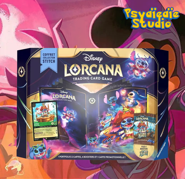 Coffret Collector Stitch - Lorcana Chapitre 6 "La Mer Azurite"