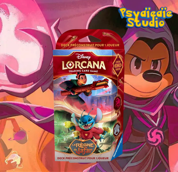 Deck de démarrage - Lorcana Chapitre 8 - "Le Règne de Jafar"