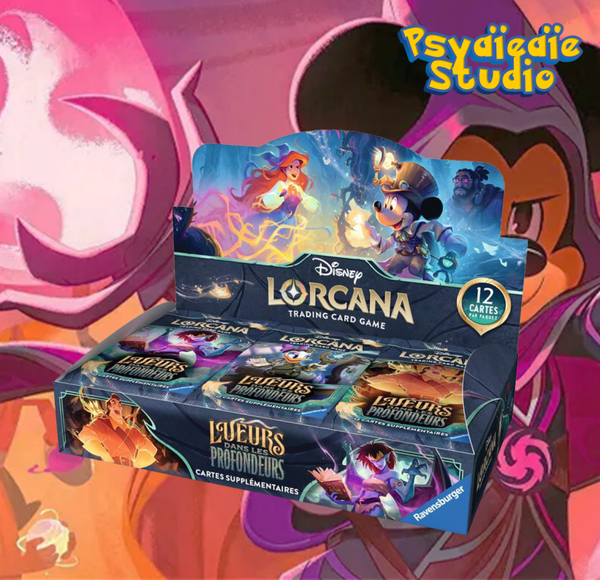 Display Lorcana Chapitre 10 - "Lueurs Dans Les Pronfondeurs"