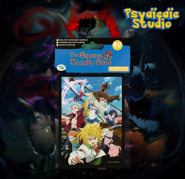Sleeves Officielles Seven Deadly Sins - Battle Team