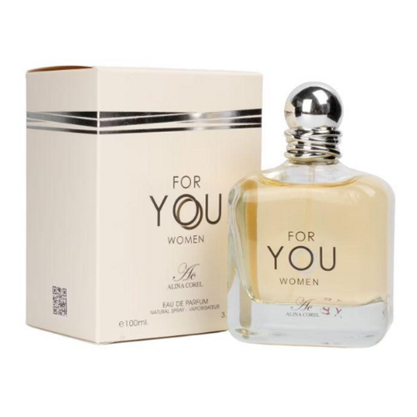Alina Corel Women's For you (Because It's You) EDP For Her 100ml