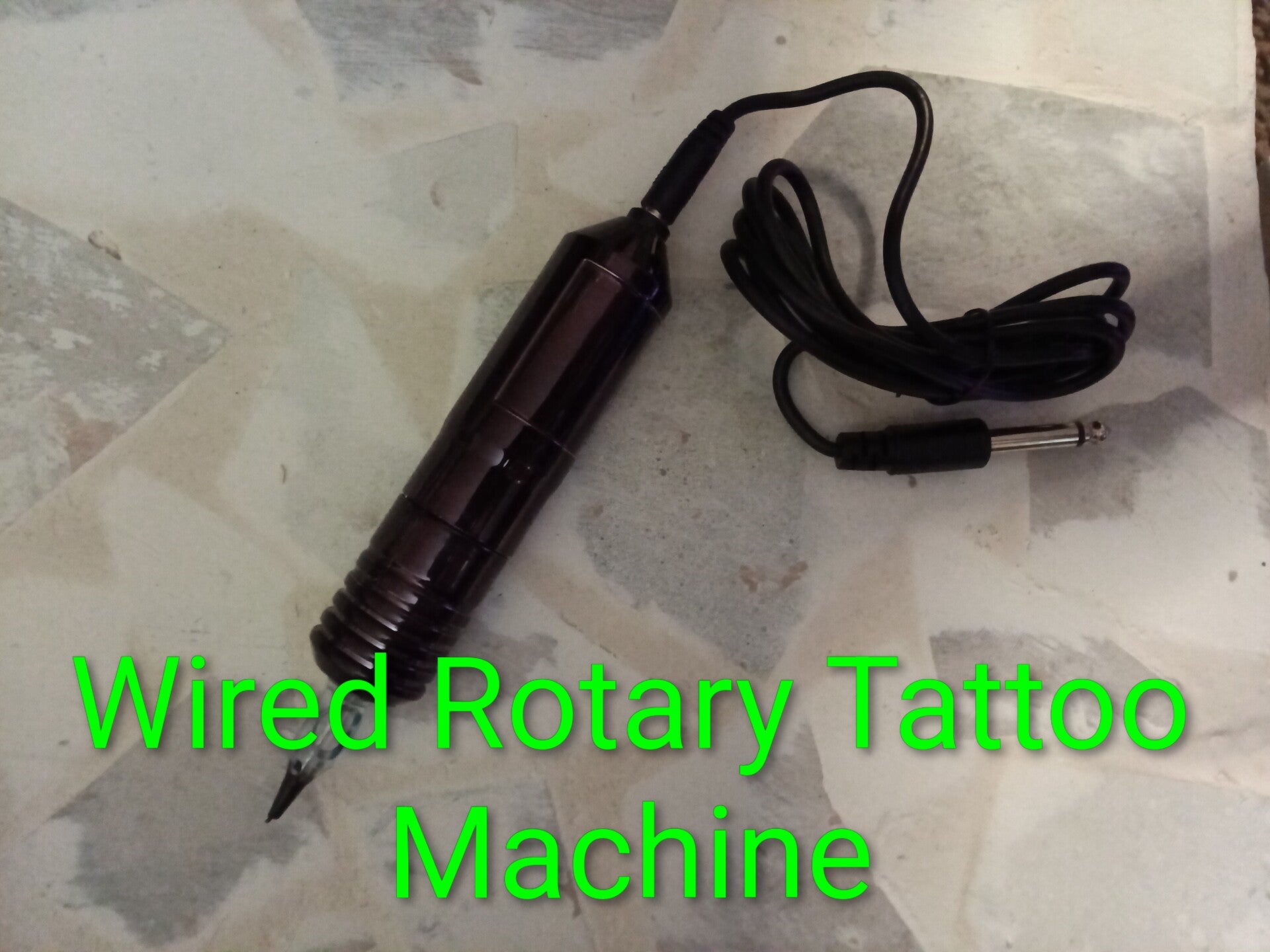Heavy duty wired rotary airplane metal tattoo pen
