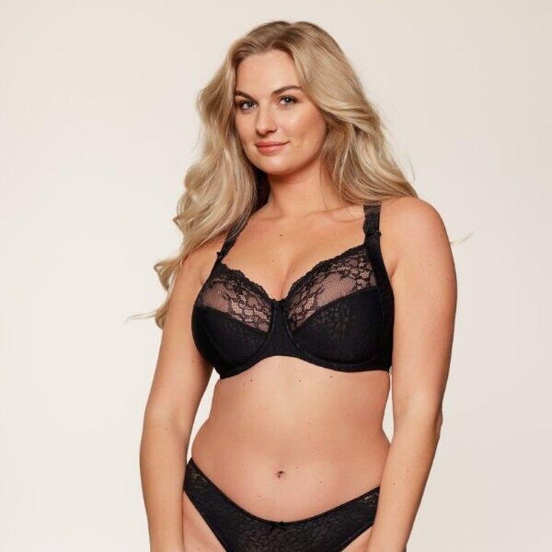 Daily BH Niet Voorgevormd - Kleur: Black/Nude