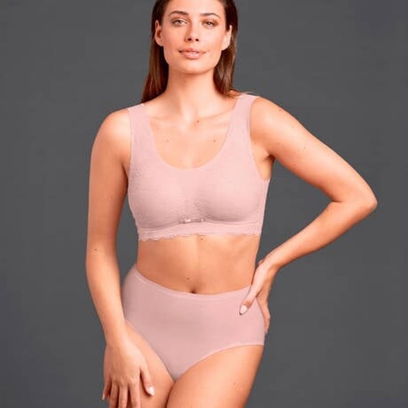 Kanten Top Zonder Beugel - Kleur: Roze