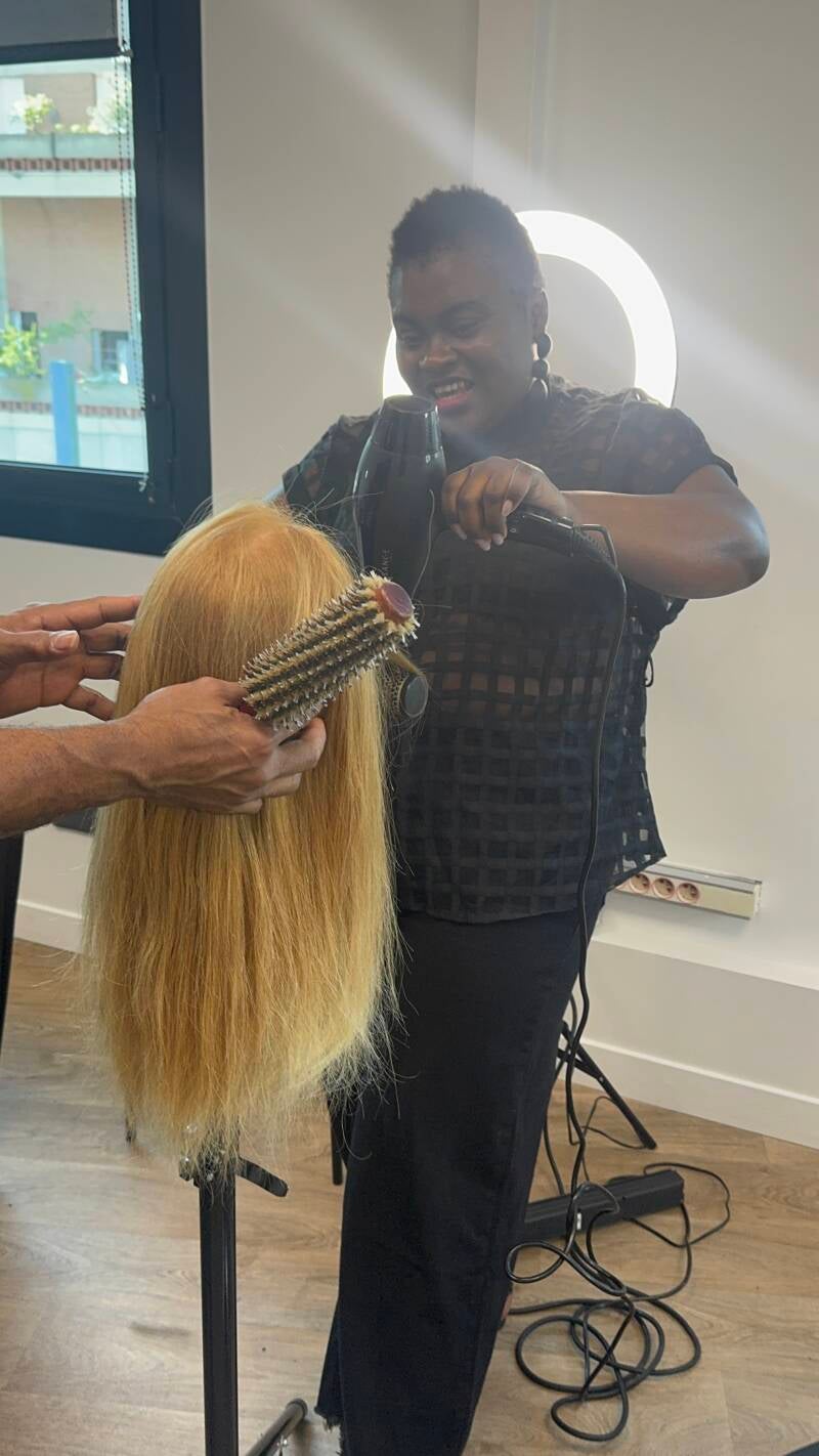 La préparation des cheveux, étape par étape