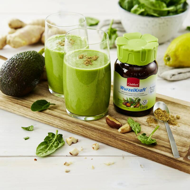 Groene Smoothie Würzelkraft