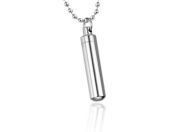 Asbedel, cilinder met balletjes ketting