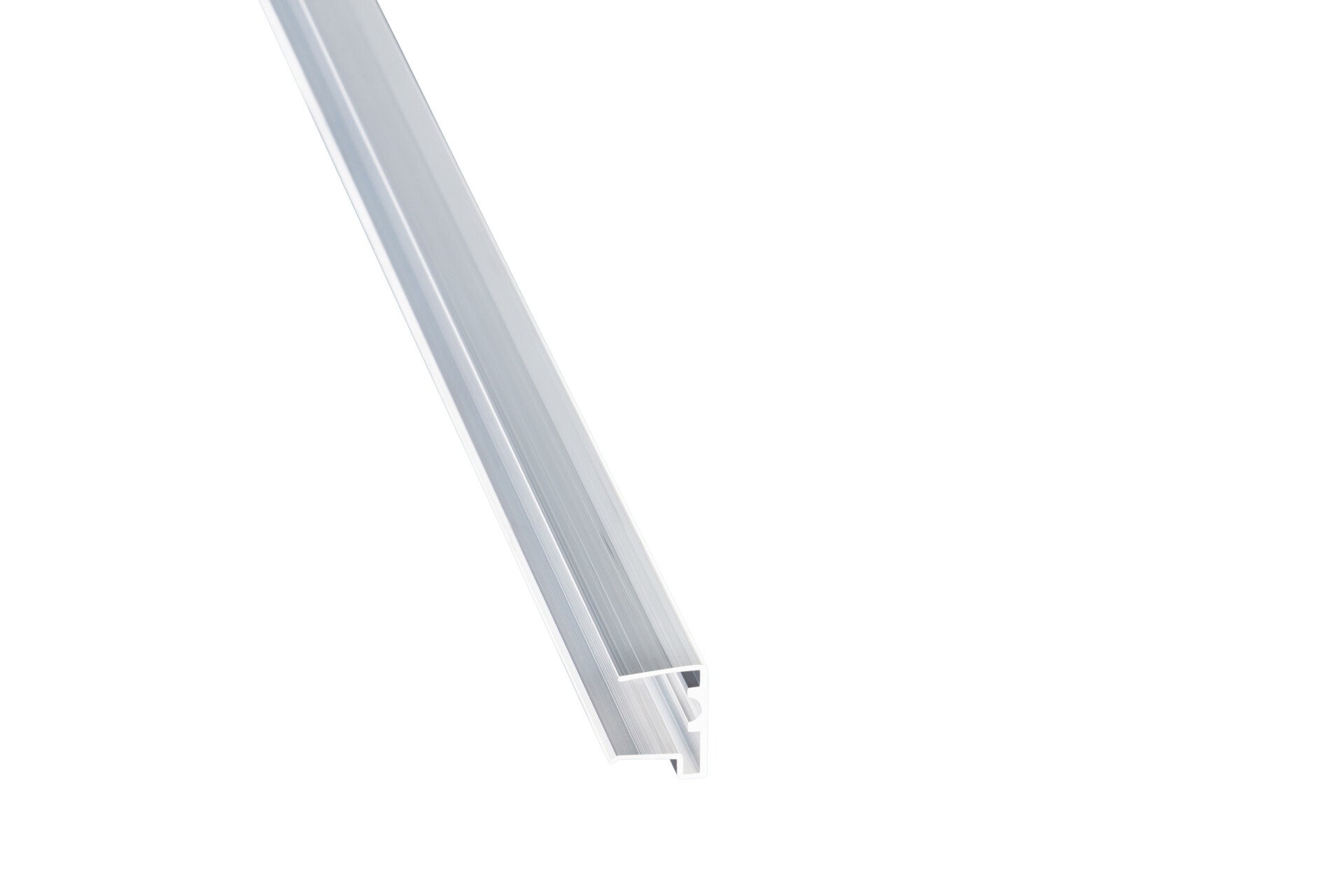 Alu - U - Profil 16 mm Mit Tropfnase pressblank