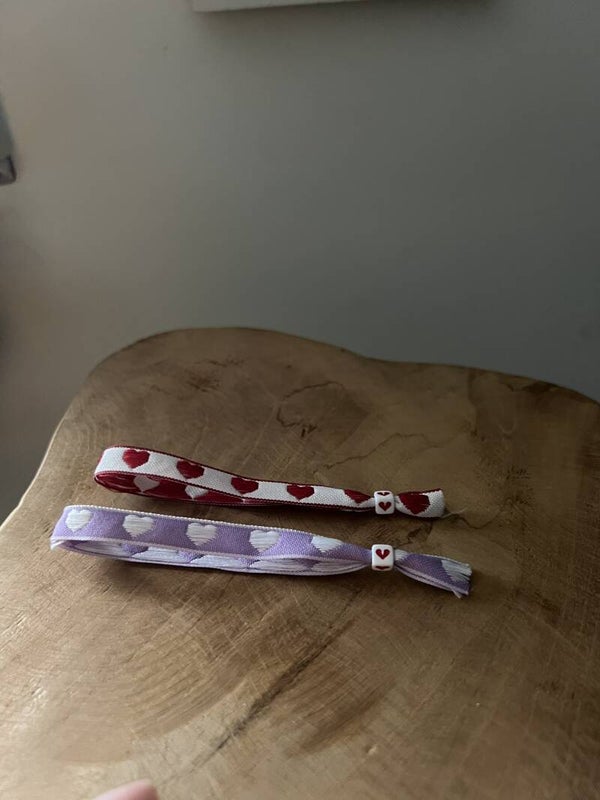 Hartjes geluk armbandje