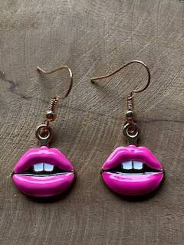 roze grote lip ootbellen