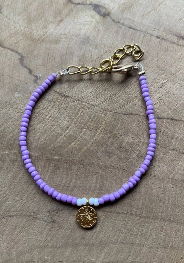 Armband met dq munt