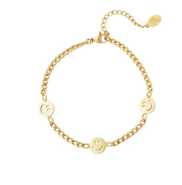 Smiley armband