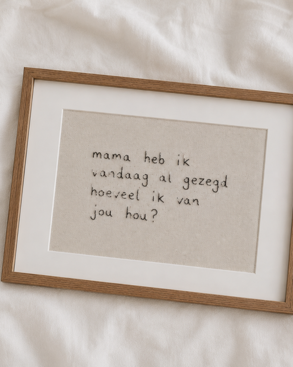 Keepsake – jouw herinnering geborduurd