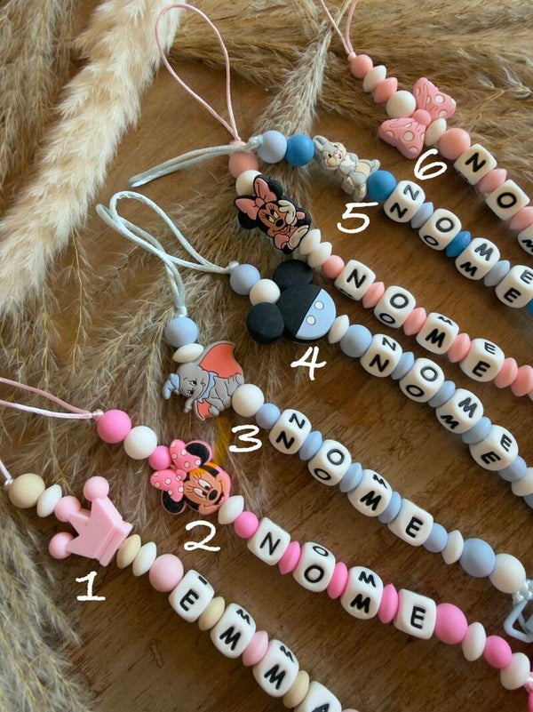 CATENELLA CON CHIUSURA CLIP IN PLASTICA