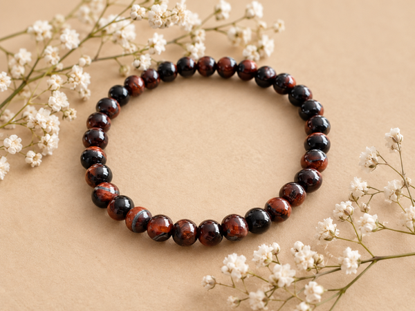 Kogelarmband 6mm Kattenoog - Elegante Edelsteen Armband