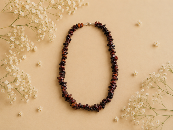 Split Ketting Kattenoog - Unieke Handgemaakte Ketting