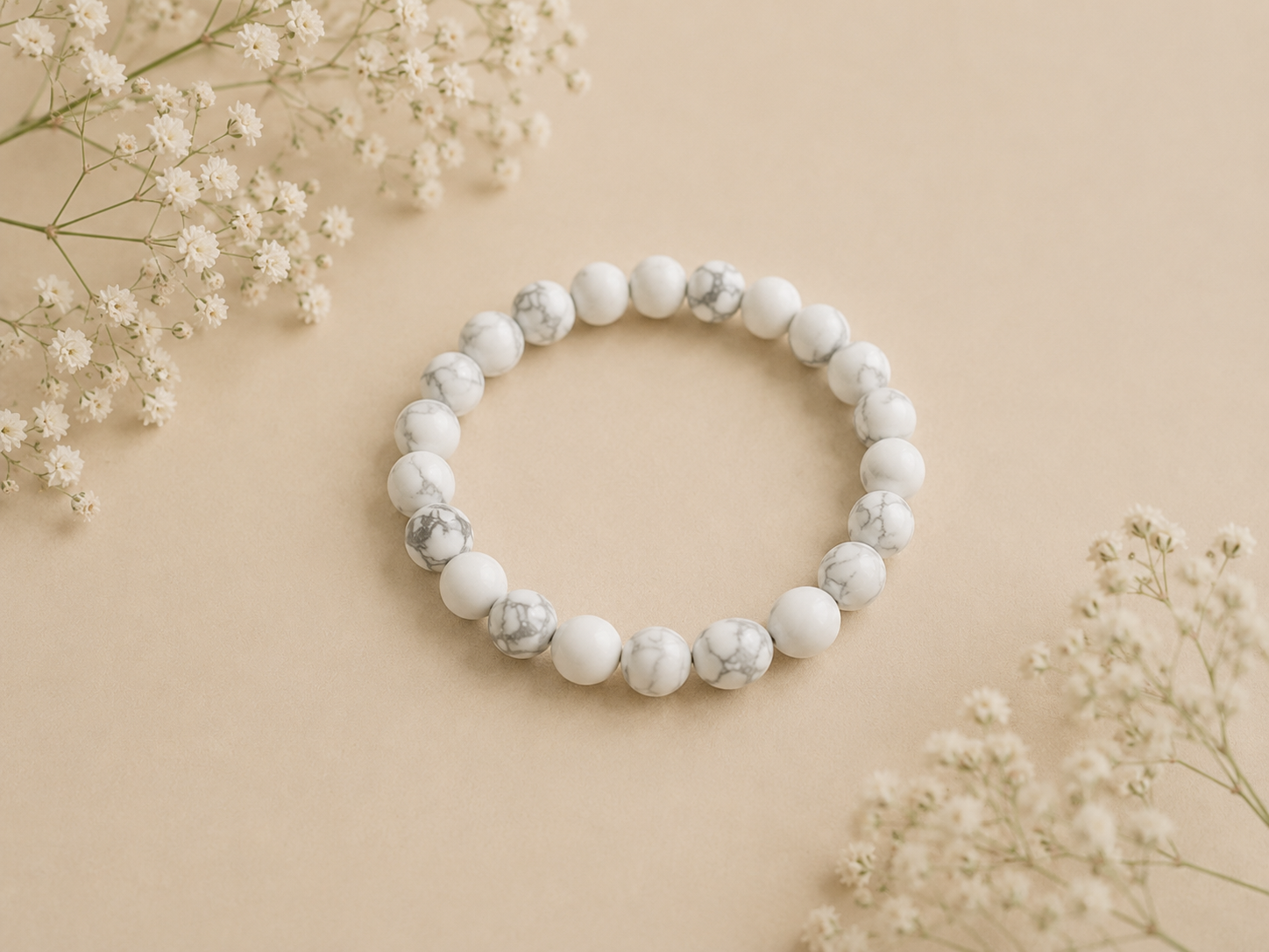 Kogelarmband 8mm Howliet