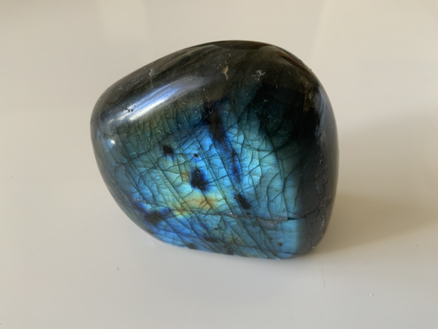Sculptuur Labradoriet Blauw AA