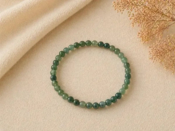 Kogelarmband 4mm Jade
