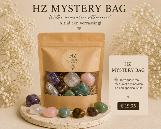 HZ Mystery Box C Mineralen - Altijd een verrassing! € 19,95
