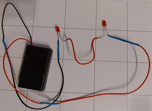 Schritt 2 – LED Aufbau