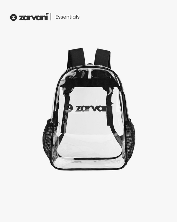 Zarvani Essentials Clear Bookbag