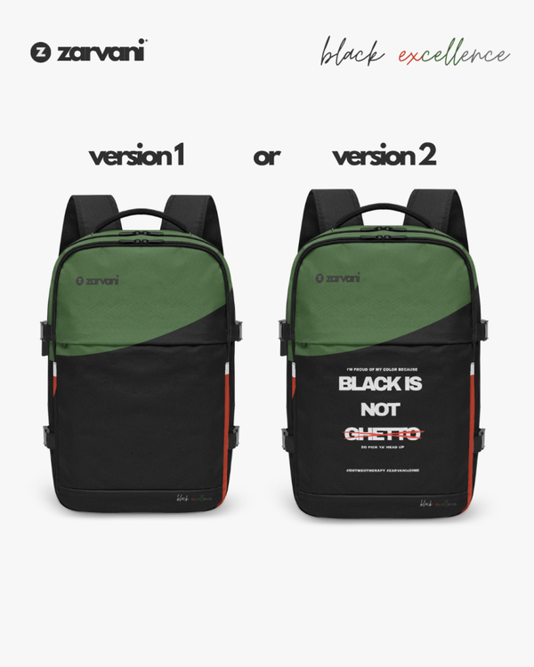 Zarvani Black Excellence Bookbag