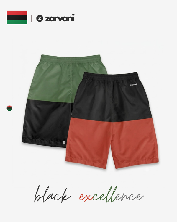 Zarvani Black Excellence Shorts