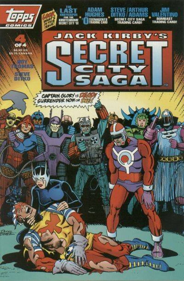 Jack Kirby's Secret City Saga #4