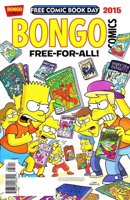 Free Comic Book Day 2015 (Bongo Comics Free-For-All!)