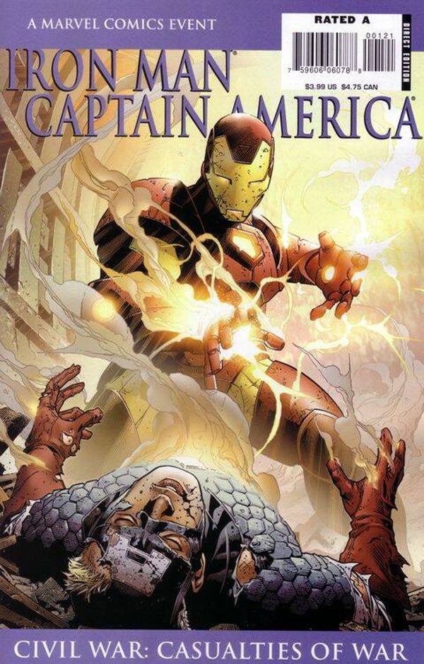 Iron Man/Captain America: Casualties of War #1B
