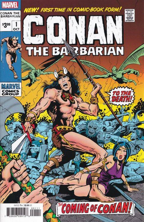 Conan the Barbarian, Vol. 1 #1B