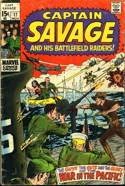 Captain Savage and his Leatherneck Raiders #17
