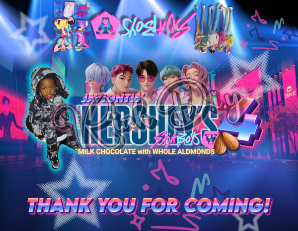 KPOP Saja Boys Hershey's Editable Graphic