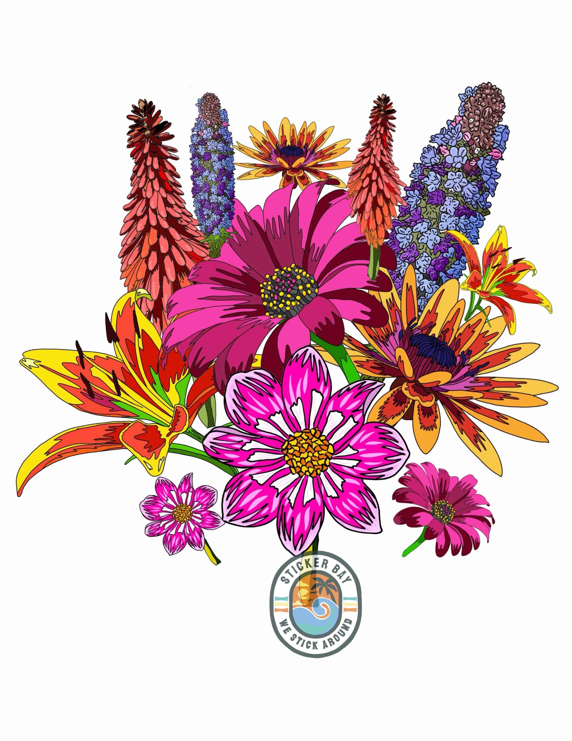 Flower Sticker Pack