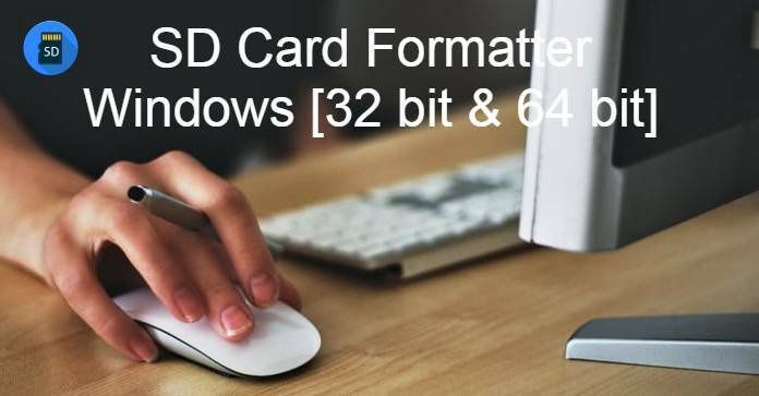 SD Card Formatter for PC, Windows