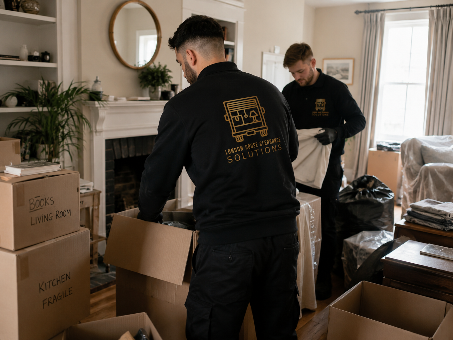 House clearance before removal