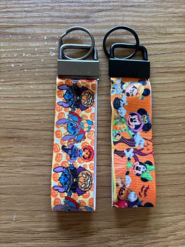 Lint sleutelhangers Halloween