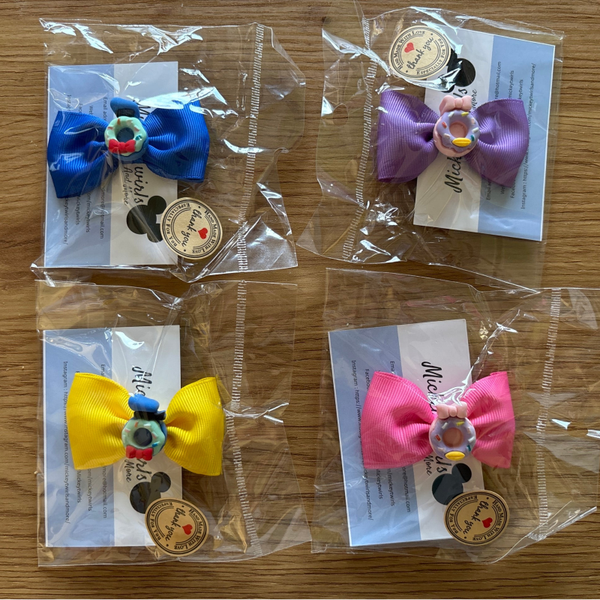 Haarstrikjes Donald of Katrien