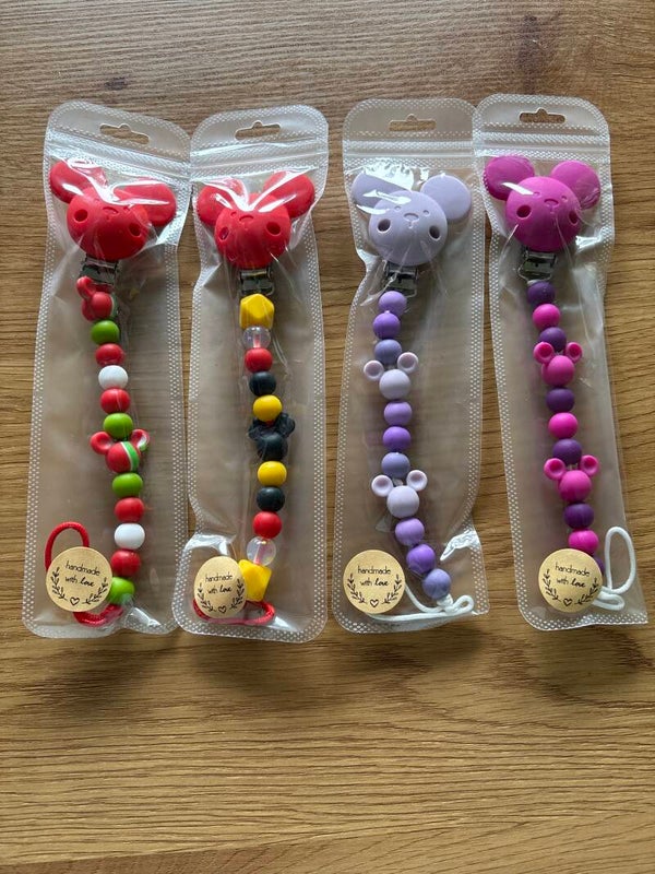 Kralen speenkoorden Mickey