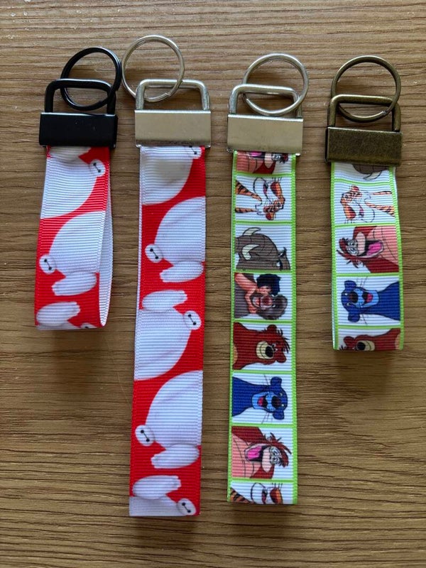 Lint sleutelhangers Baymax of junglebook