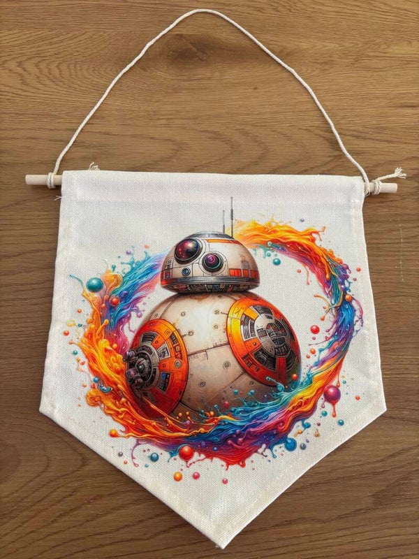 Pintradig banner Star wars