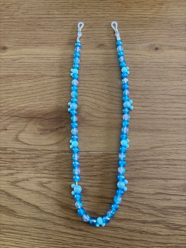 Brilkoord mickey Blauw