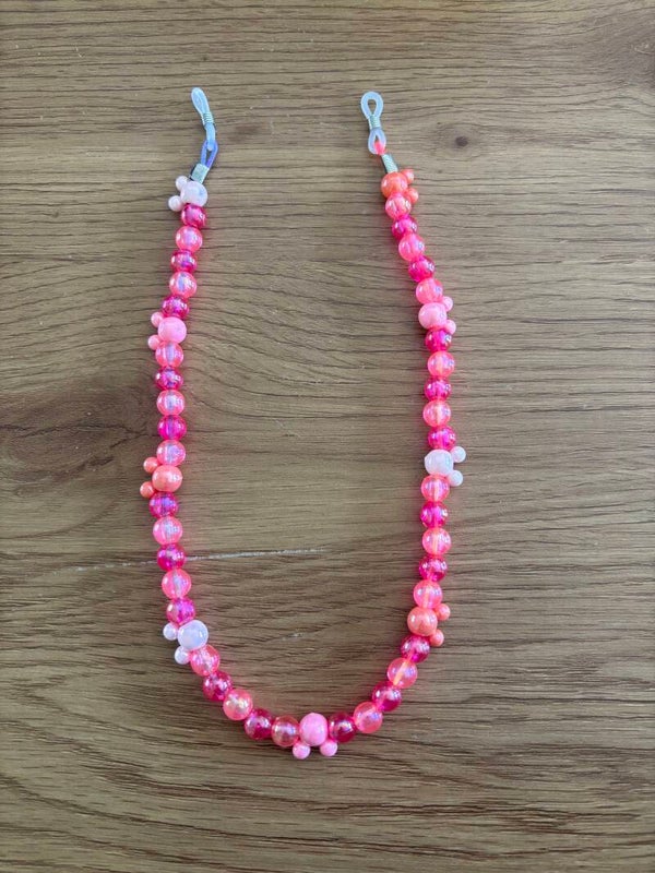 Brilkoord Mickey roze