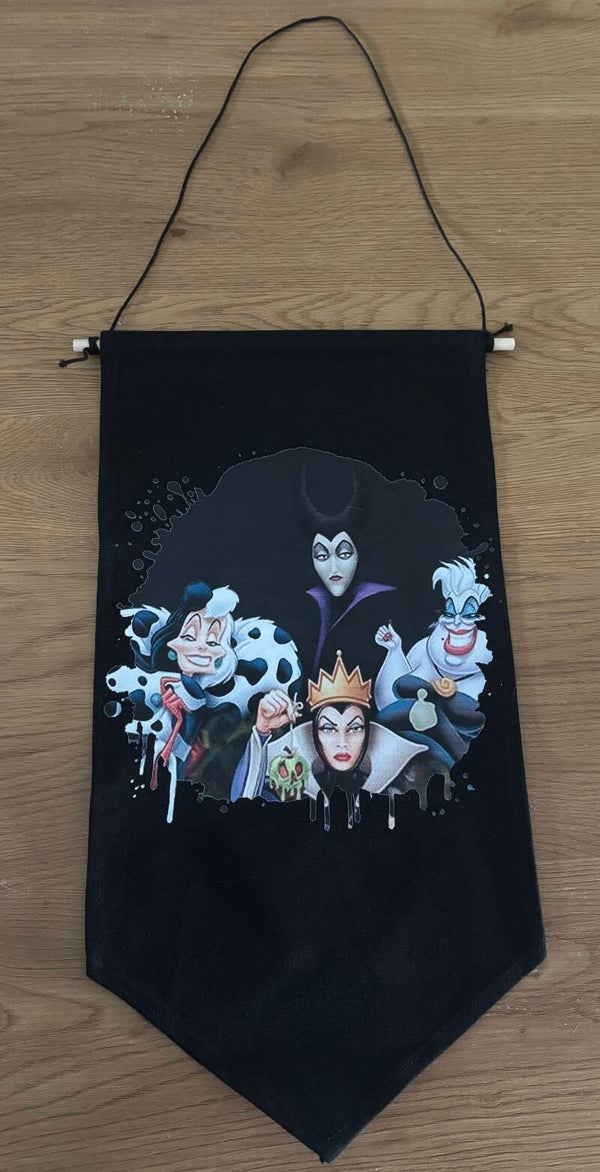 XL Pintrading banner schurken