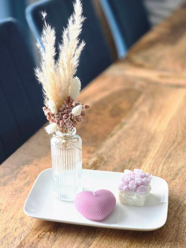 coeur mauve