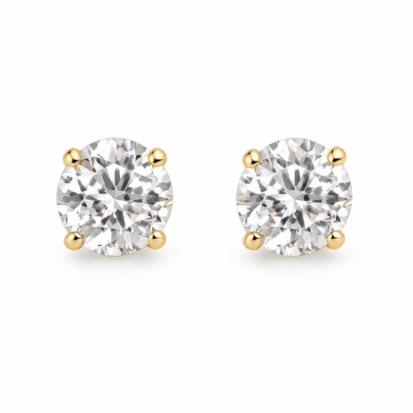 Elegante Zirkonia Oorknopjes